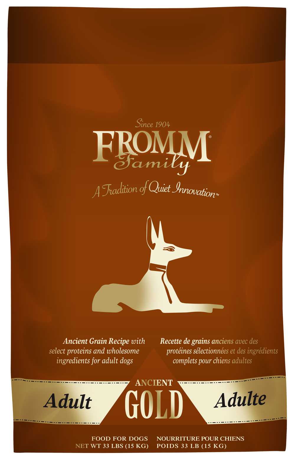 Fromm Family Adult Ancient Gold for Dogs, 33 lbs