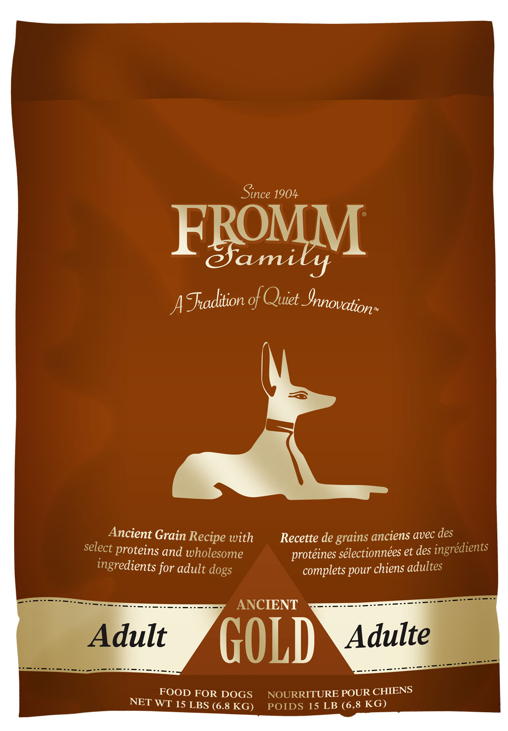 Fromm Family Adult Ancient Gold for Dogs, 15 lbs