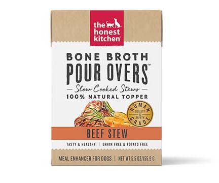 The Honest Kitchen Bone Broth Pour Over - Beef, 5.5 oz