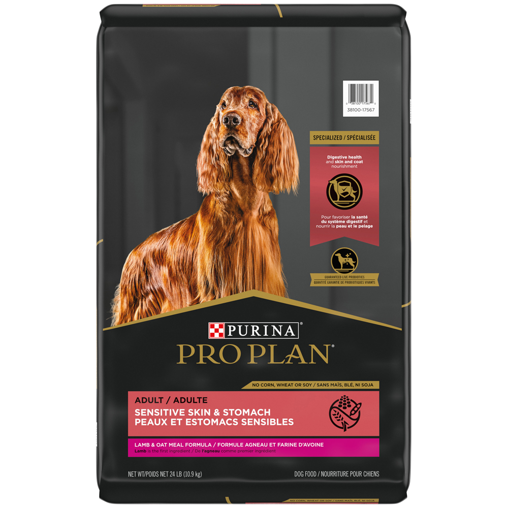 Departments Purina Pro Plan Adult Sensitive Skin & Stomach Lamb & Oat