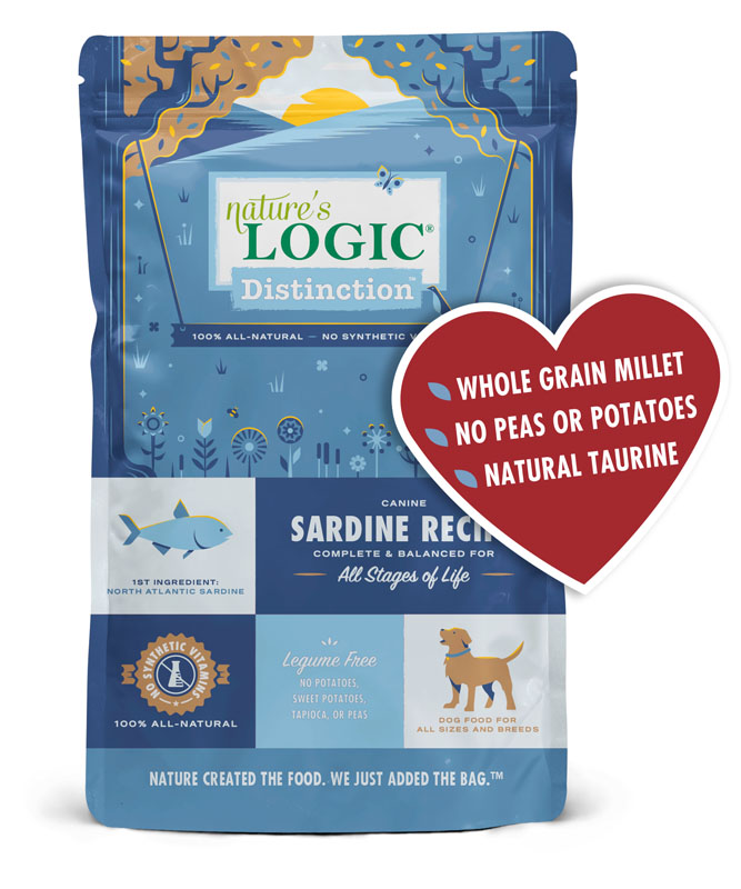 Nature's Logic Distincton Canine Sardine Recipe, 24 lbs