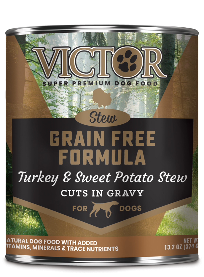VICTOR Grain Free Turkey and Sweet Potato Stew, 13 oz