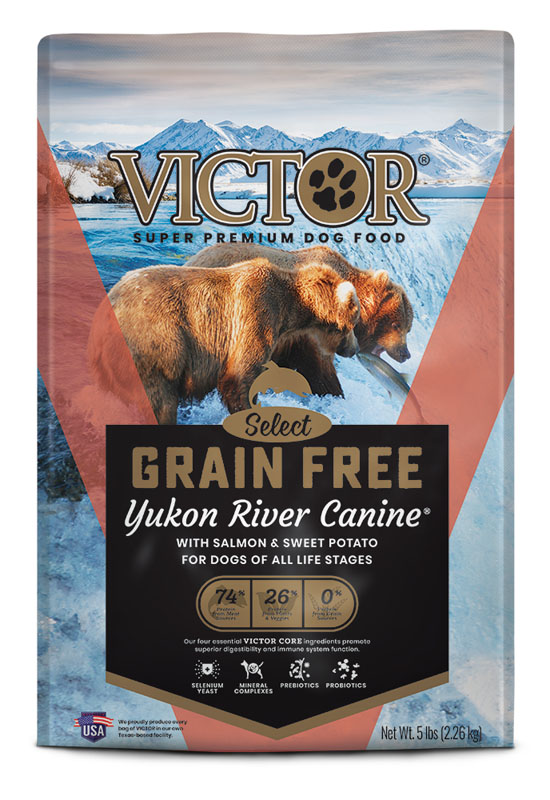 VICTOR Grain Free Yukon River Canine, 5 lbs