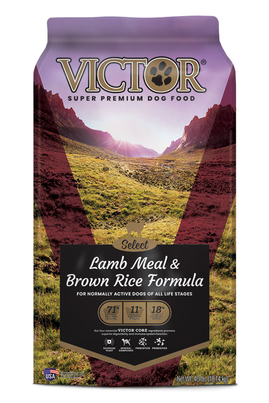 VICTOR Lamb Meal & Brown Rice Formula Dog Food, 40 lbs