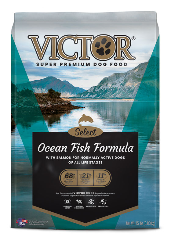 VICTOR Ocean Fish Formula Dog Food, 15 lbs