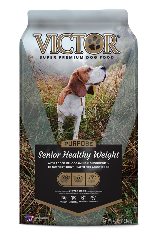 VICTOR Senior, Healthy Weight Dog Food, 40 lbs