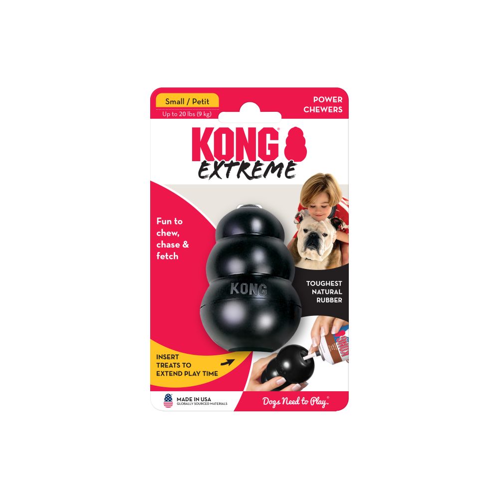 Kong Extreme Black Small