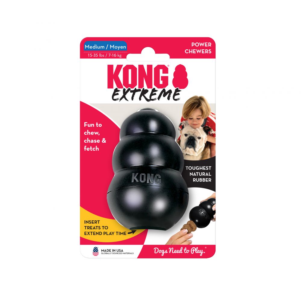 Kong Extreme Black Medium