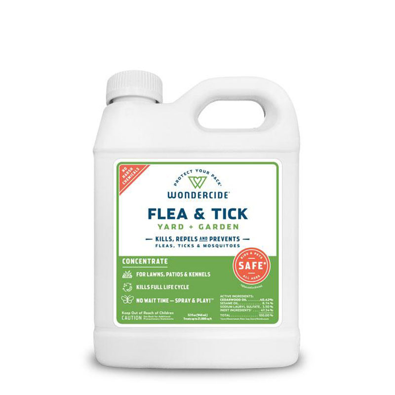 Wondercide Flea & Tick Concentrate for Yard + Garden with Natural Essential