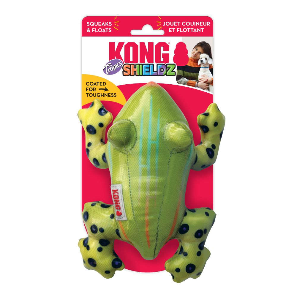 KONG Shieldz Tropics Frog, Medium