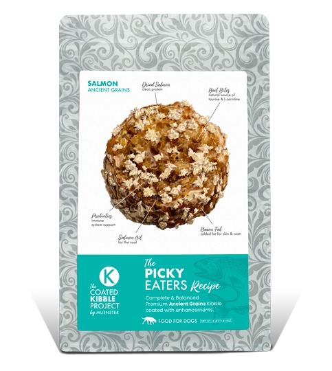 The Coated Kibble Project - Picky Eaters Recipe for Dogs, 4 lbs