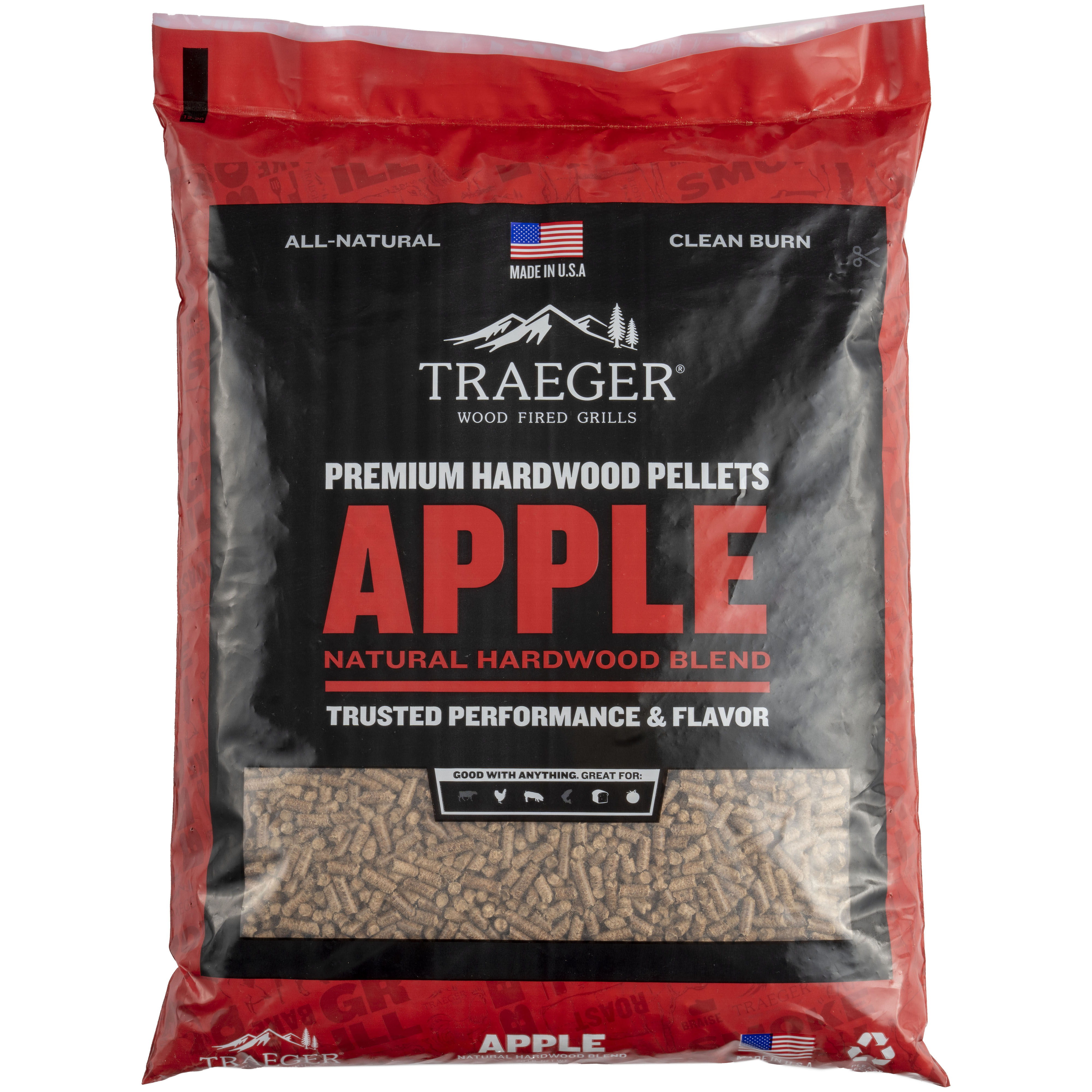 Traeger Apple Hardwood Pellets