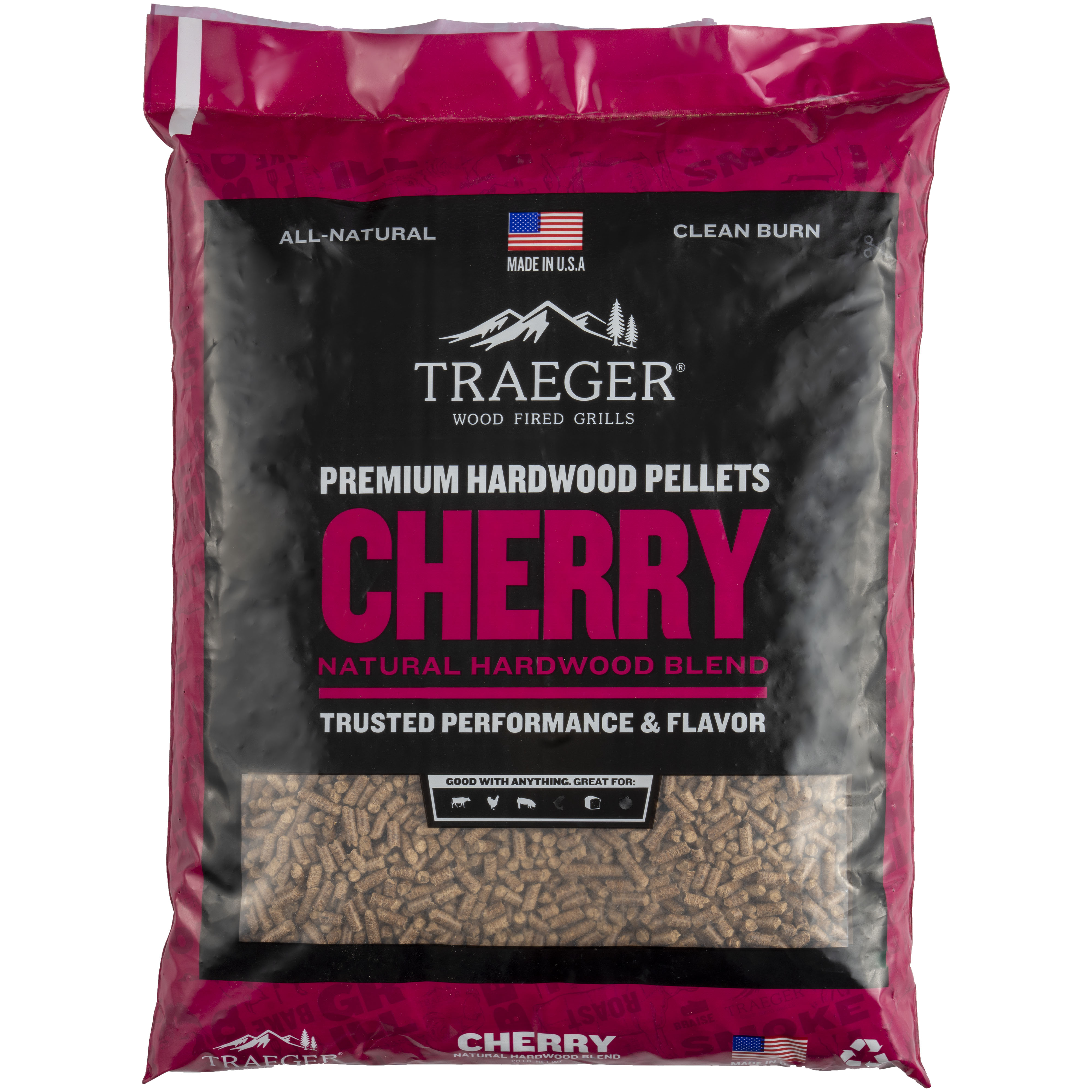 Traeger Cherry Hardwood Pellets