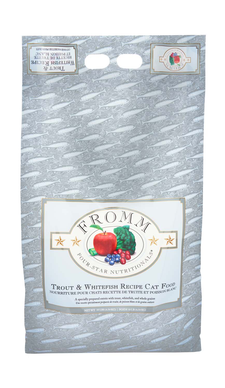 Fromm Four-Star Nutritionals Trout & Whitefish for Cats, 10 lbs