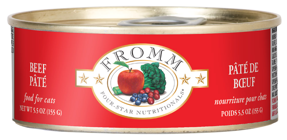 Fromm Four-Star Nutritionals&reg; Beef Pate Food for Cats, 5.5 oz