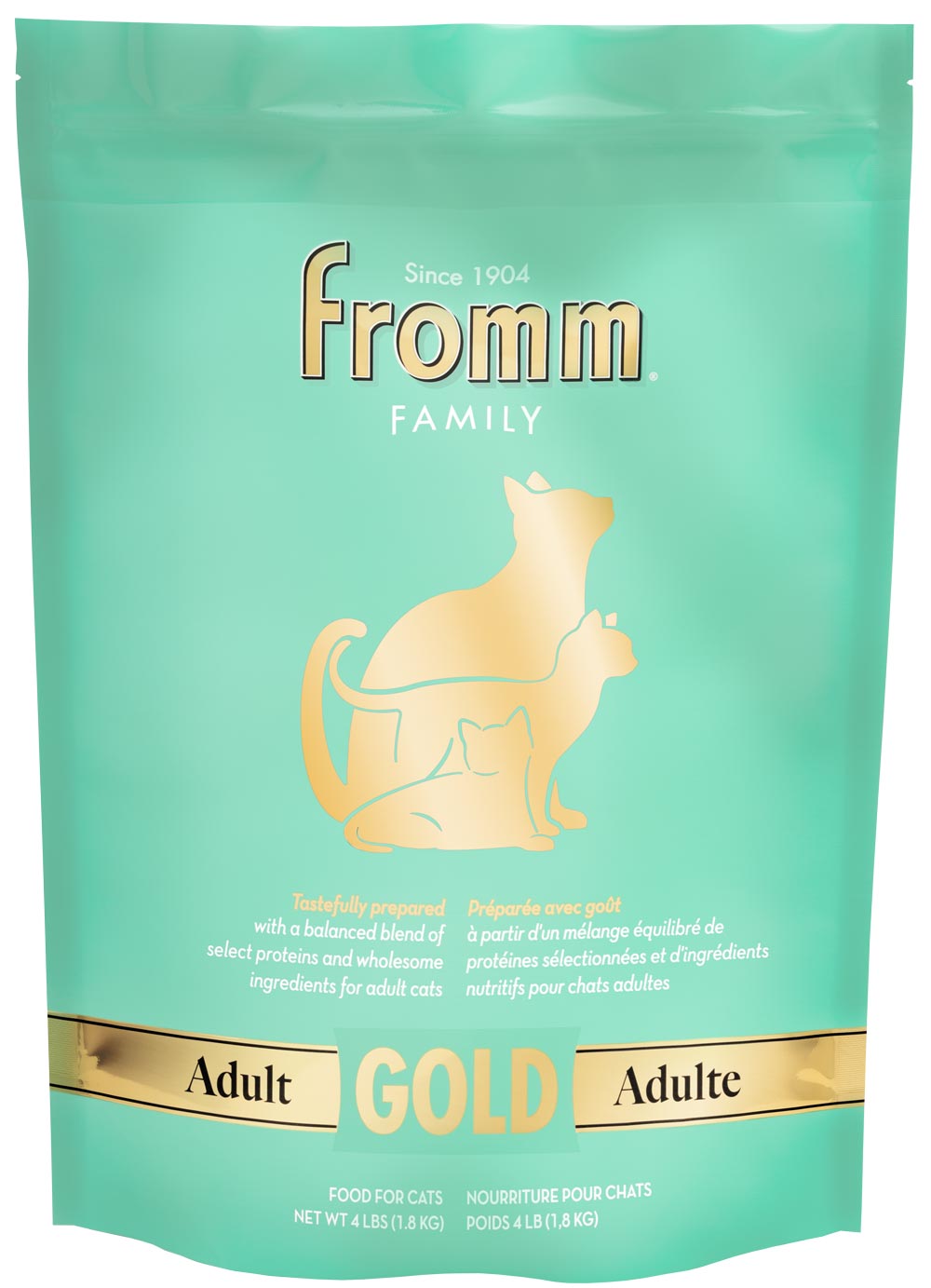 Fromm Family Adult Gold Food for Cats, 4 lbs