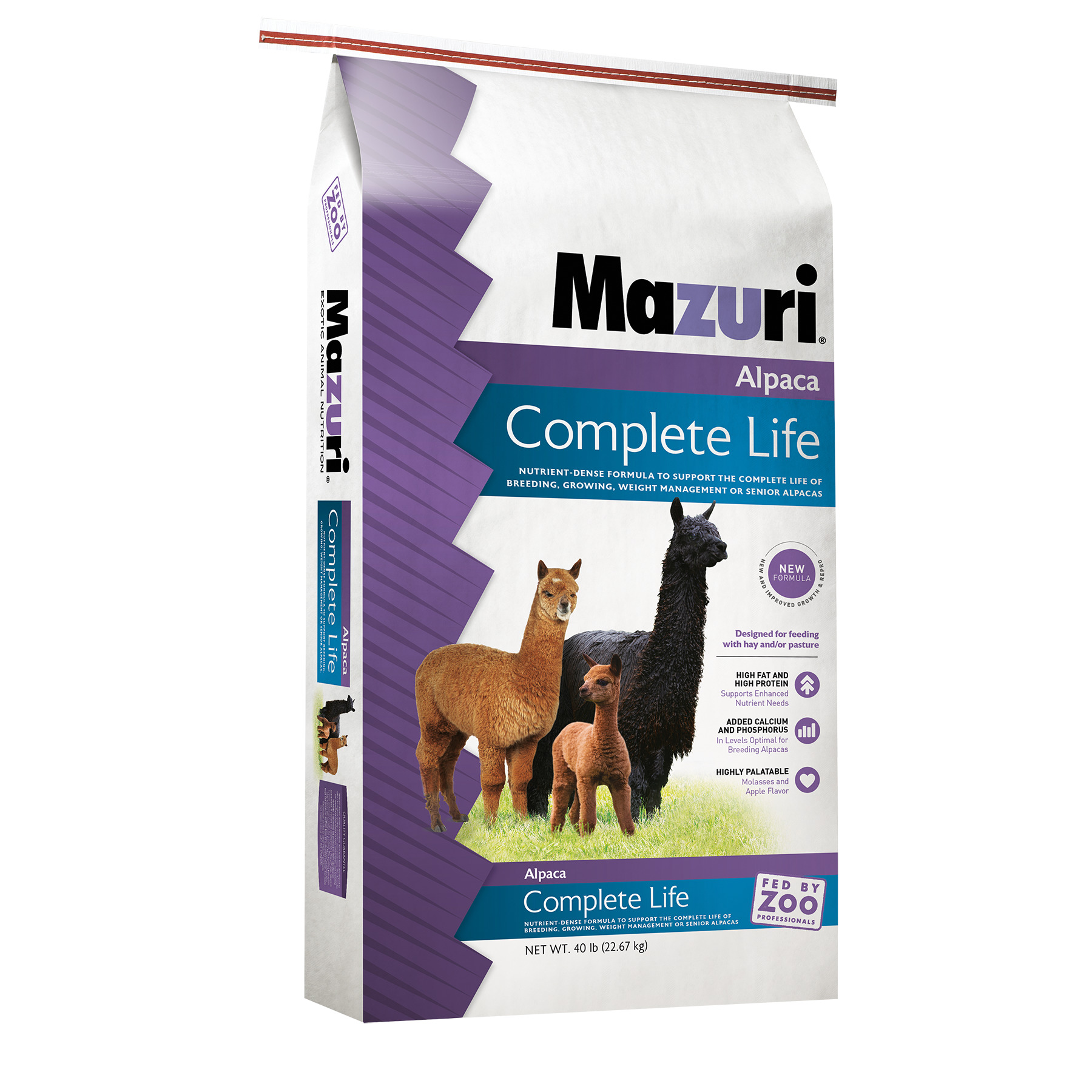 Mazuri&reg; Alpaca Complete Life, 40 lbs