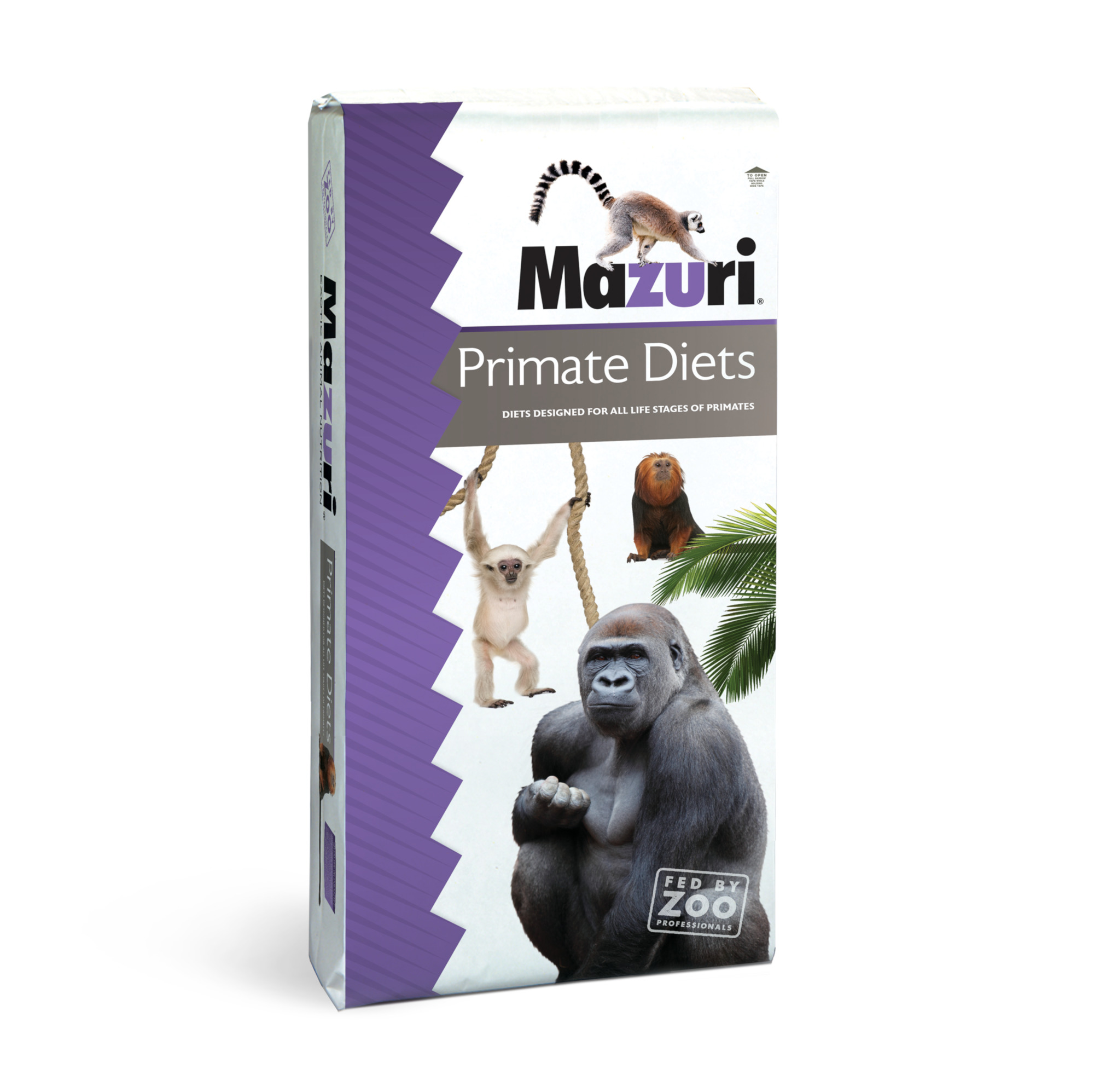 Mazuri&reg; Leaf-Eater Primate Diet - Mini Biscuit, 25 lbs