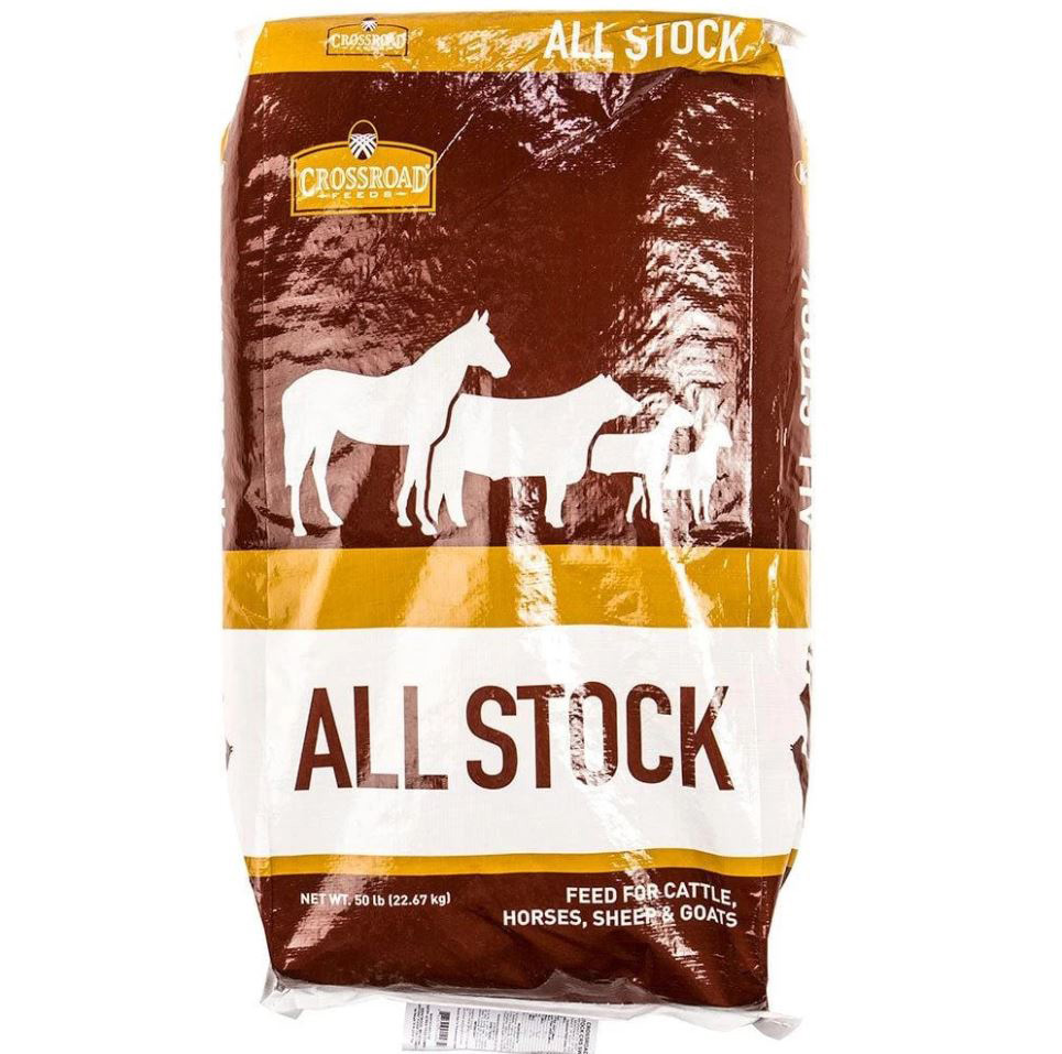 Cross Road All-Stock 12%?Sweet Feed?, 50 lbs