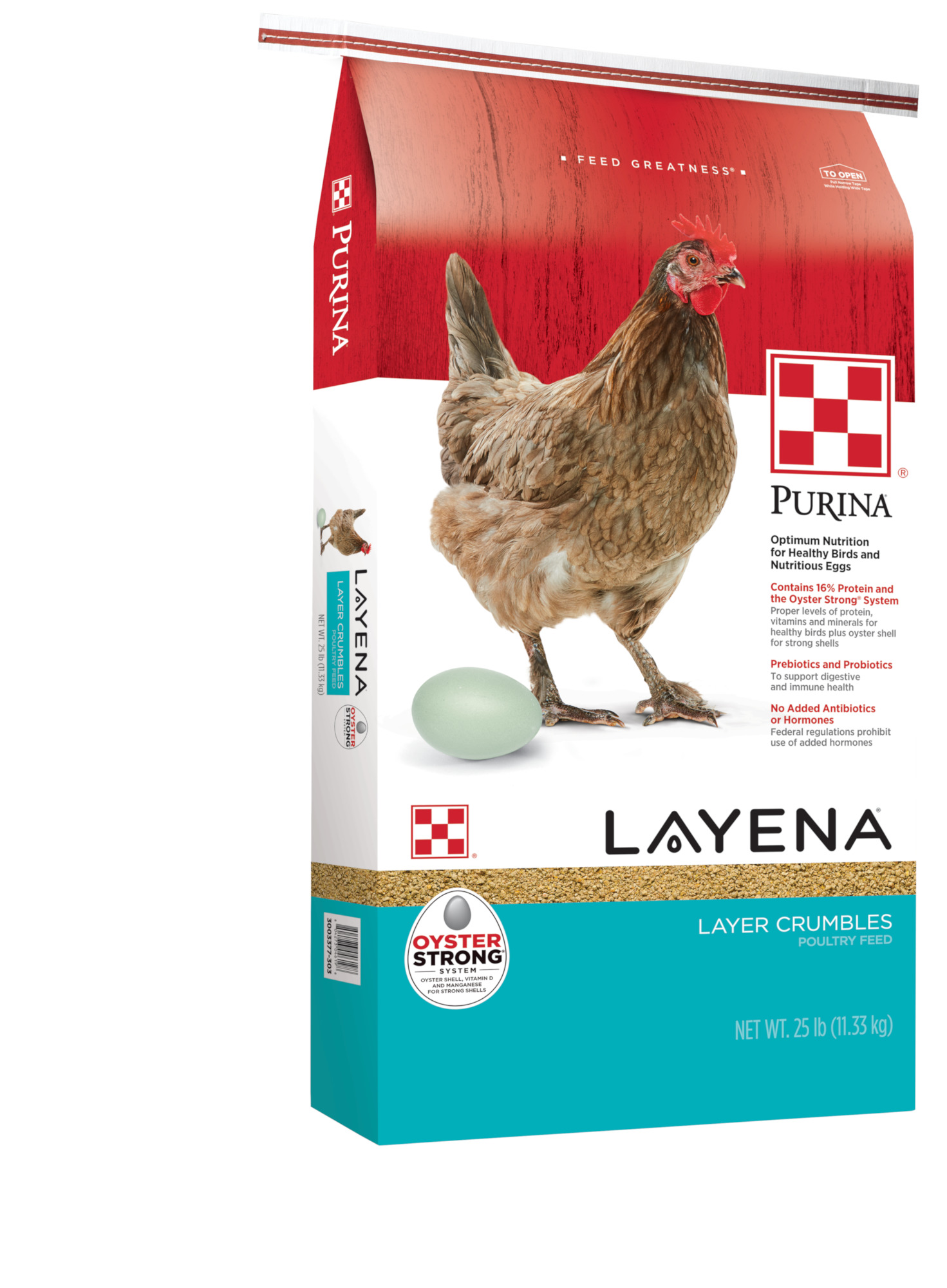 Purina&reg; Layena&reg; Crumbles, 25 lbs