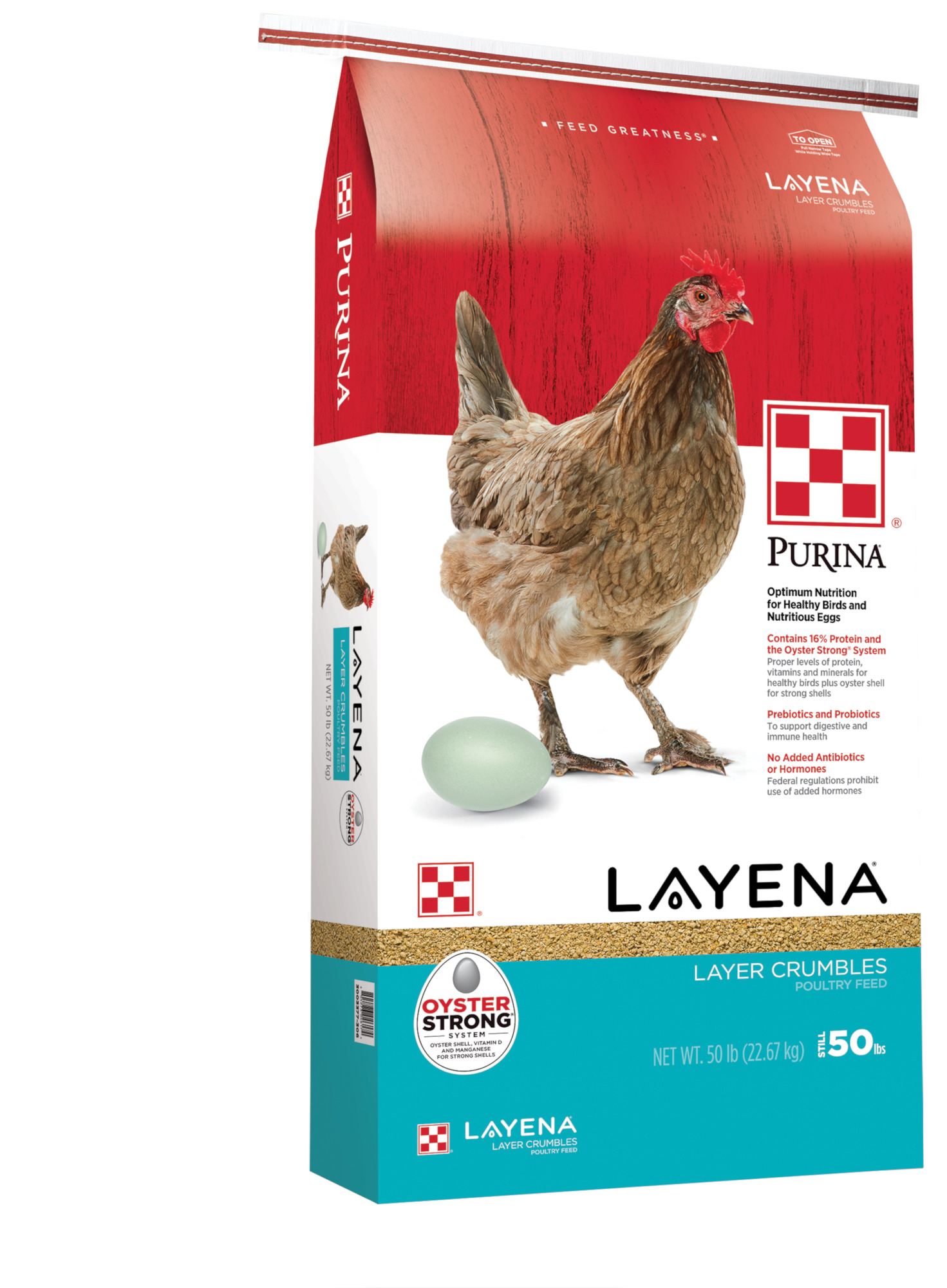 Purina&reg; Layena&reg; Crumbles, 50 lbs