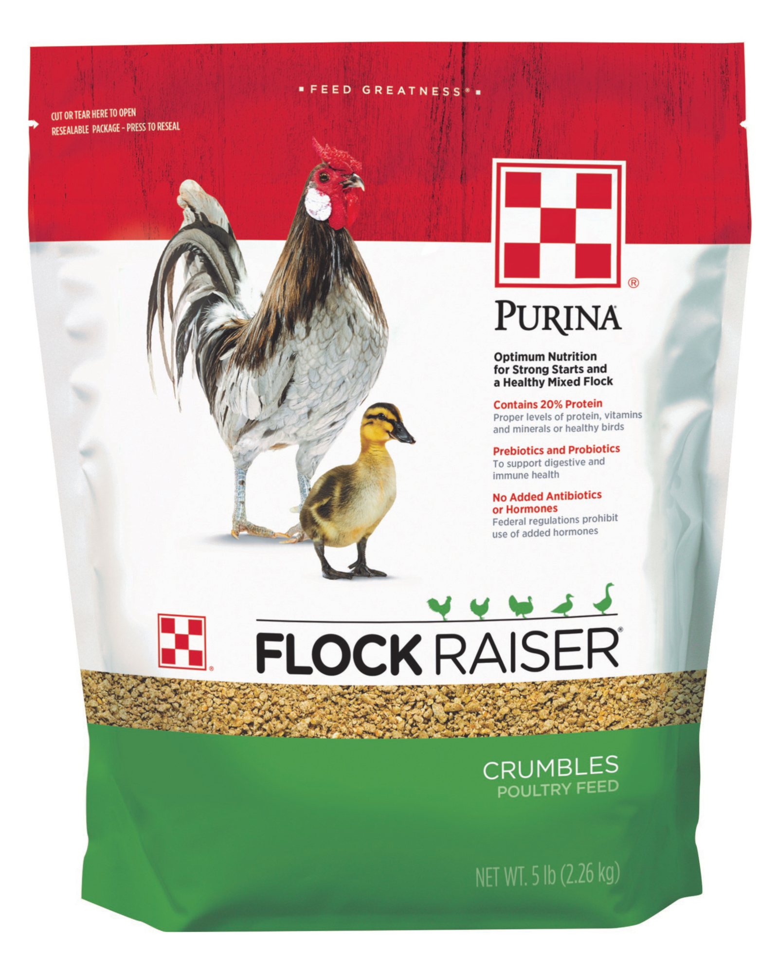 Purina&reg; Flock Raiser&reg;, 5 lbs