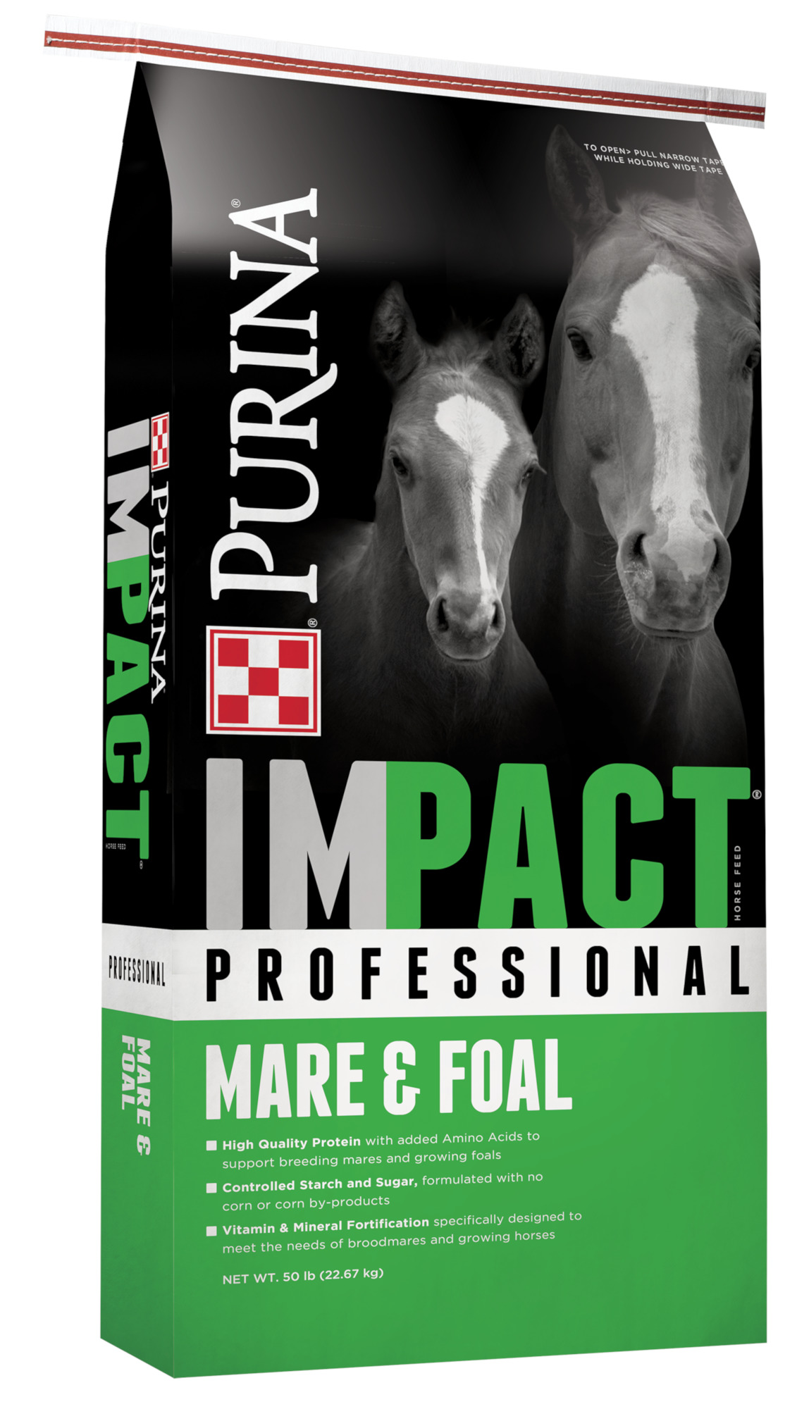 Purina&reg; Impact&reg; Professional Mare & Foal Horse Feed, 50 lbs