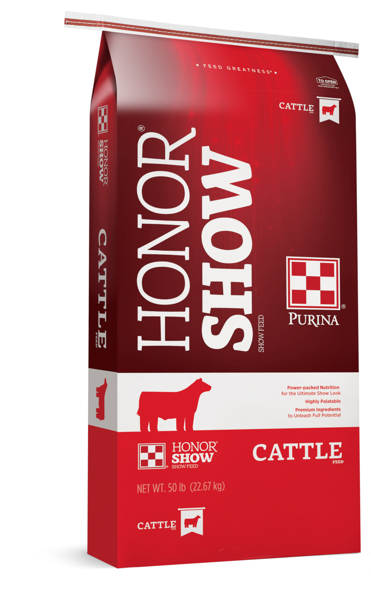Purina&reg; Honor&reg; Show Cattle Finishing Touch&reg;, 50 lbs
