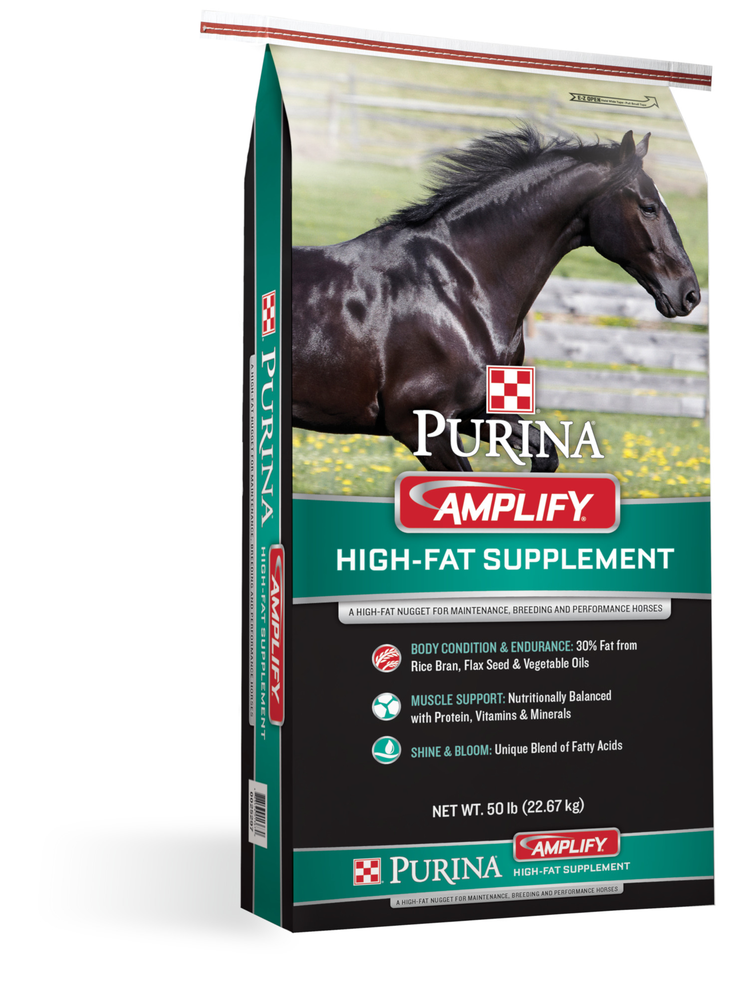Purina&reg; Amplify&reg; High-Fat Horse Supplement, 50 lbs