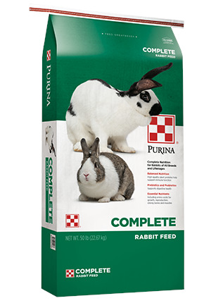 Purina&reg; Complete Rabbit Feed, 50 lbs
