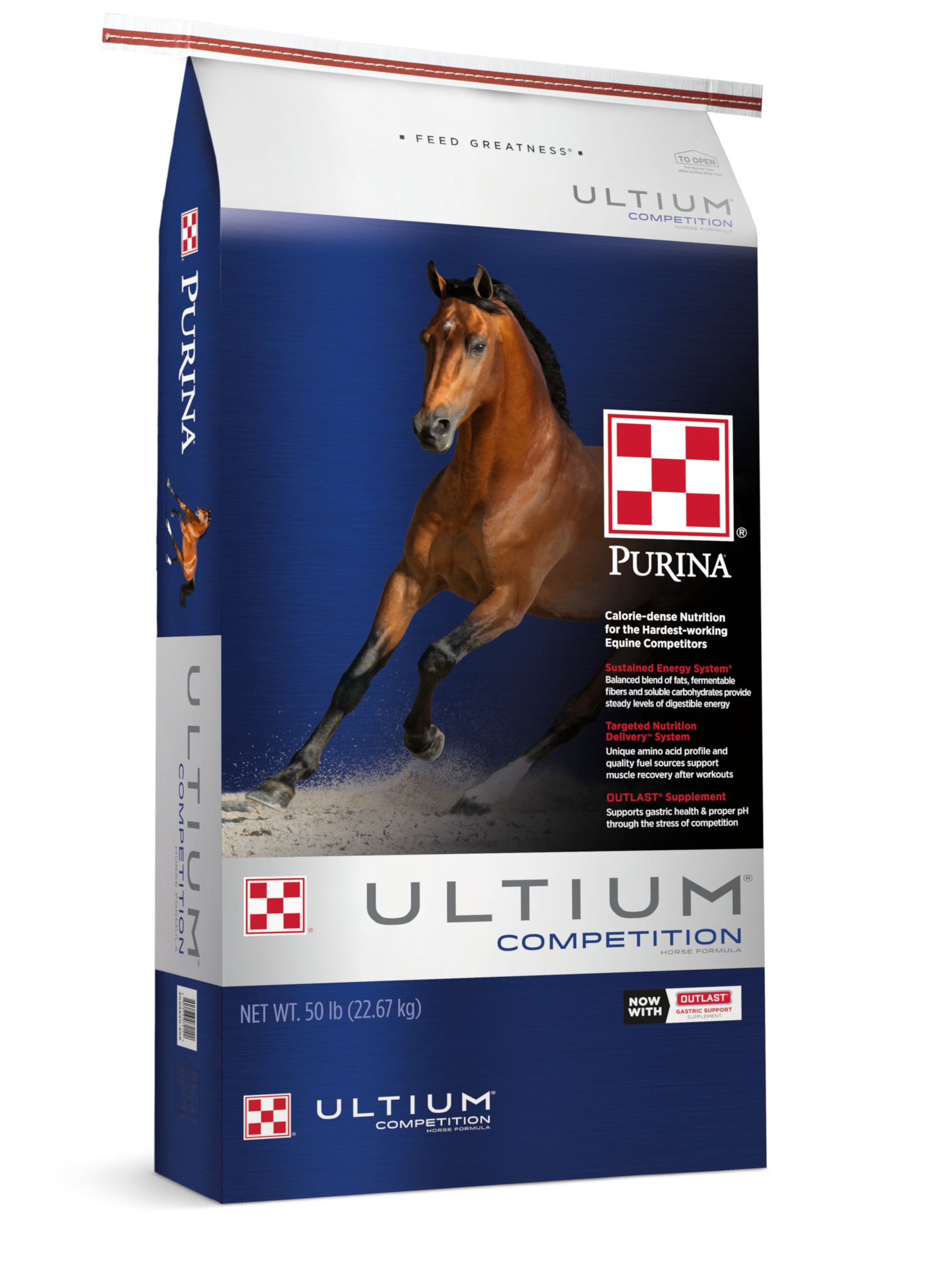 Purina Ultium Competition Horse Formula, 50 lbs