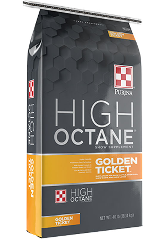 PURINA&reg; HIGH OCTANE&reg; Golden Ticket Supplement, 40 lbs