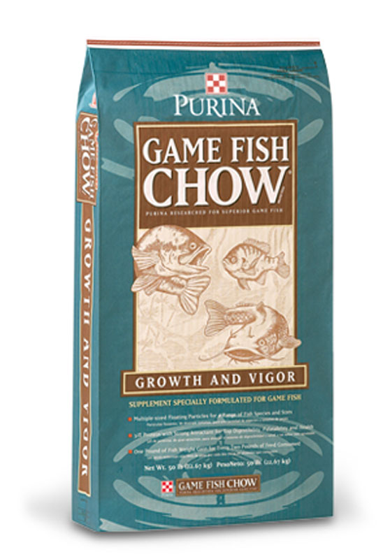 Purina&reg; Game Fish Chow, 50 lbs