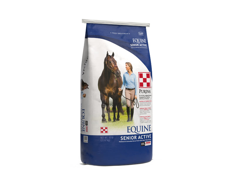 Purina&reg; Equine Senior&reg; Active Horse Feed, 50 lbs