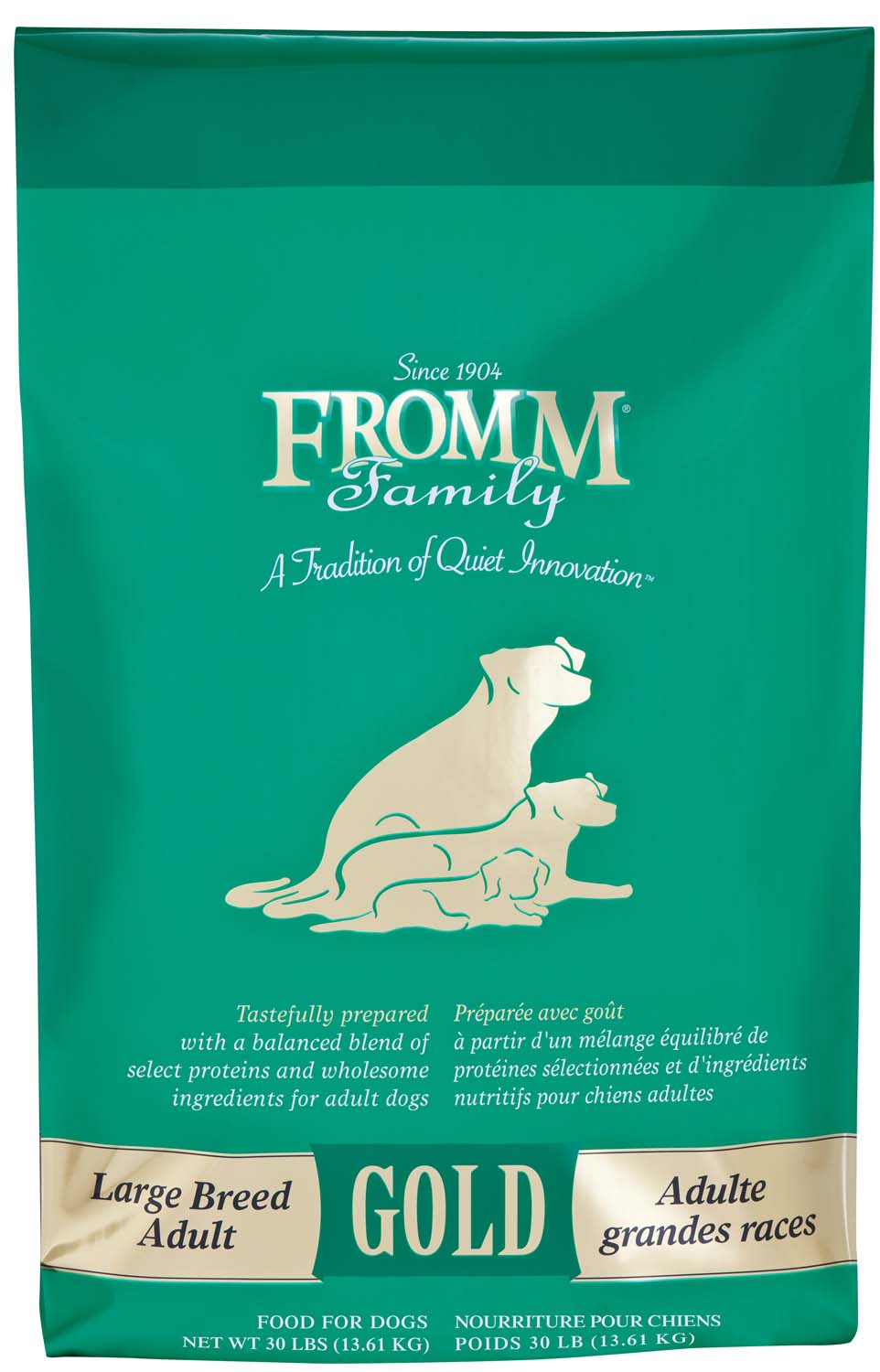 Fromm Family Large Breed Adult Gold Food for Dogs, 30 lbs