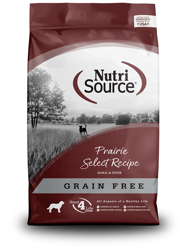 NutriSouce Grain Free Prairie Select Dog Food, 30 lbs