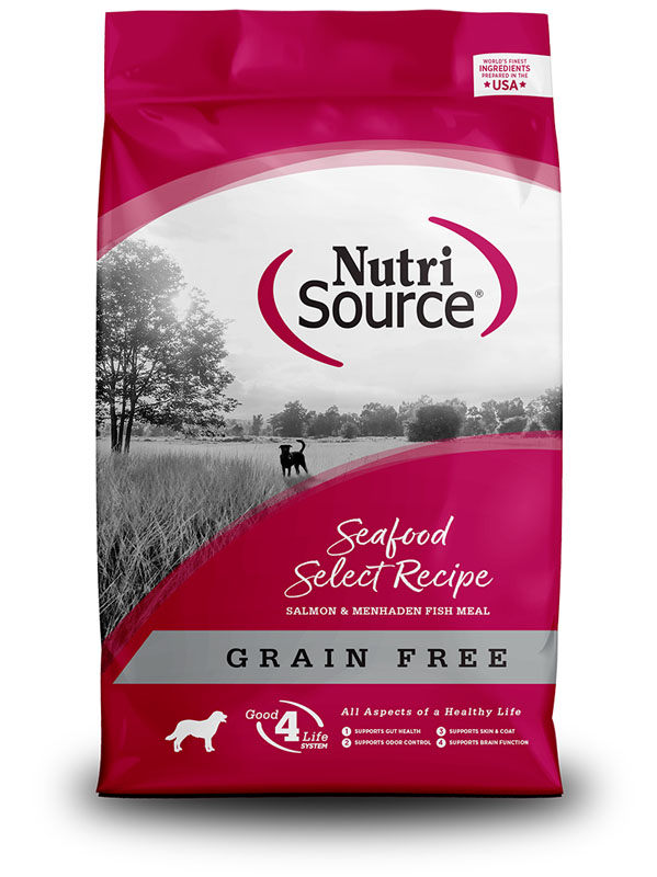 NutriSource Seafood Select Grain Free Dog Food 30 lbs