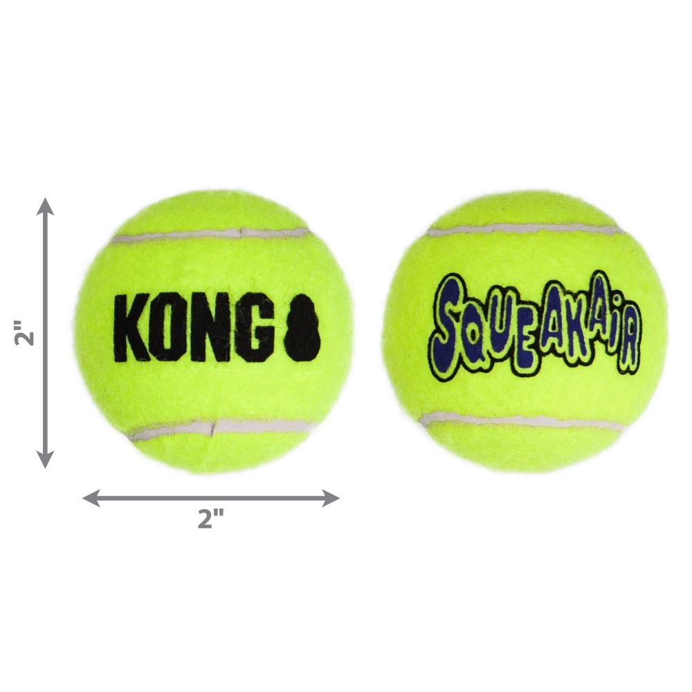 KONG SqueakAir Ball - Small, 3 pack