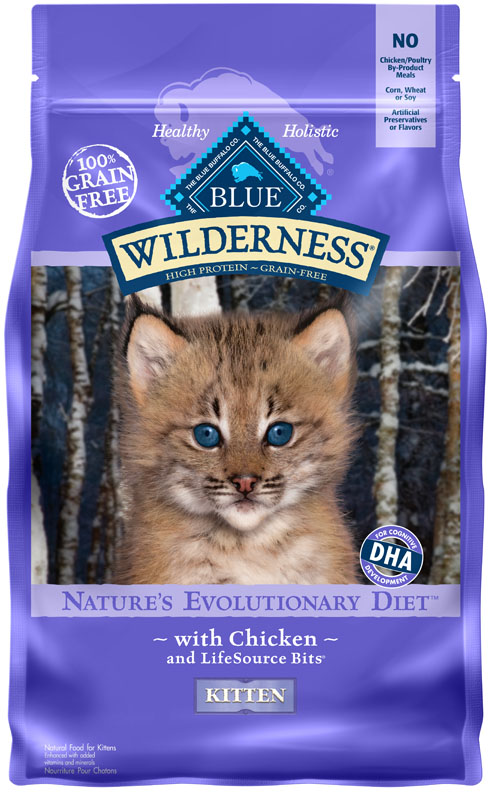 BLUE Wilderness Chicken Recipe for Kittens, 5 lb