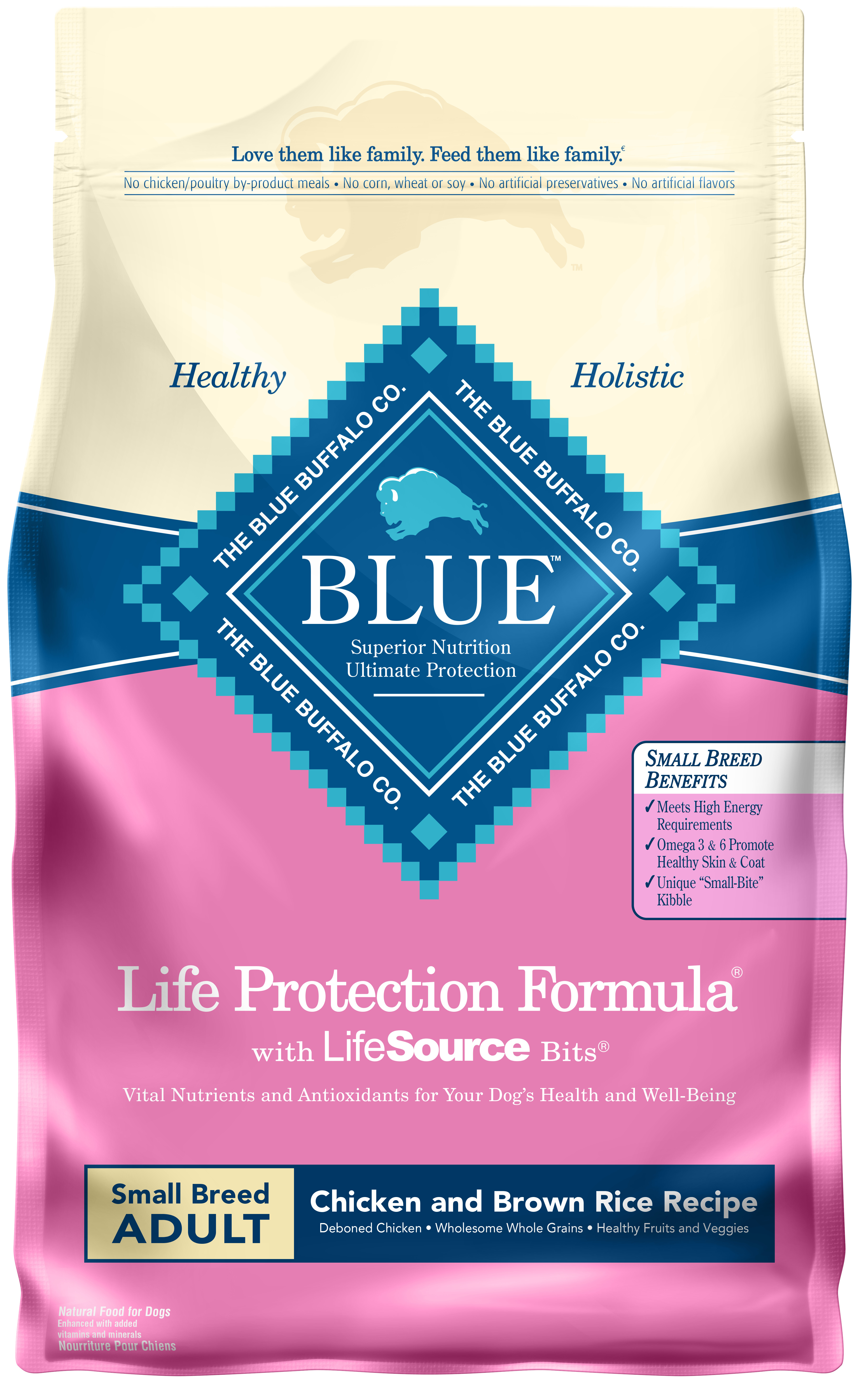 Blue Buffalo Life Protection Formula Chicken and Brown Rice Recipe For Small