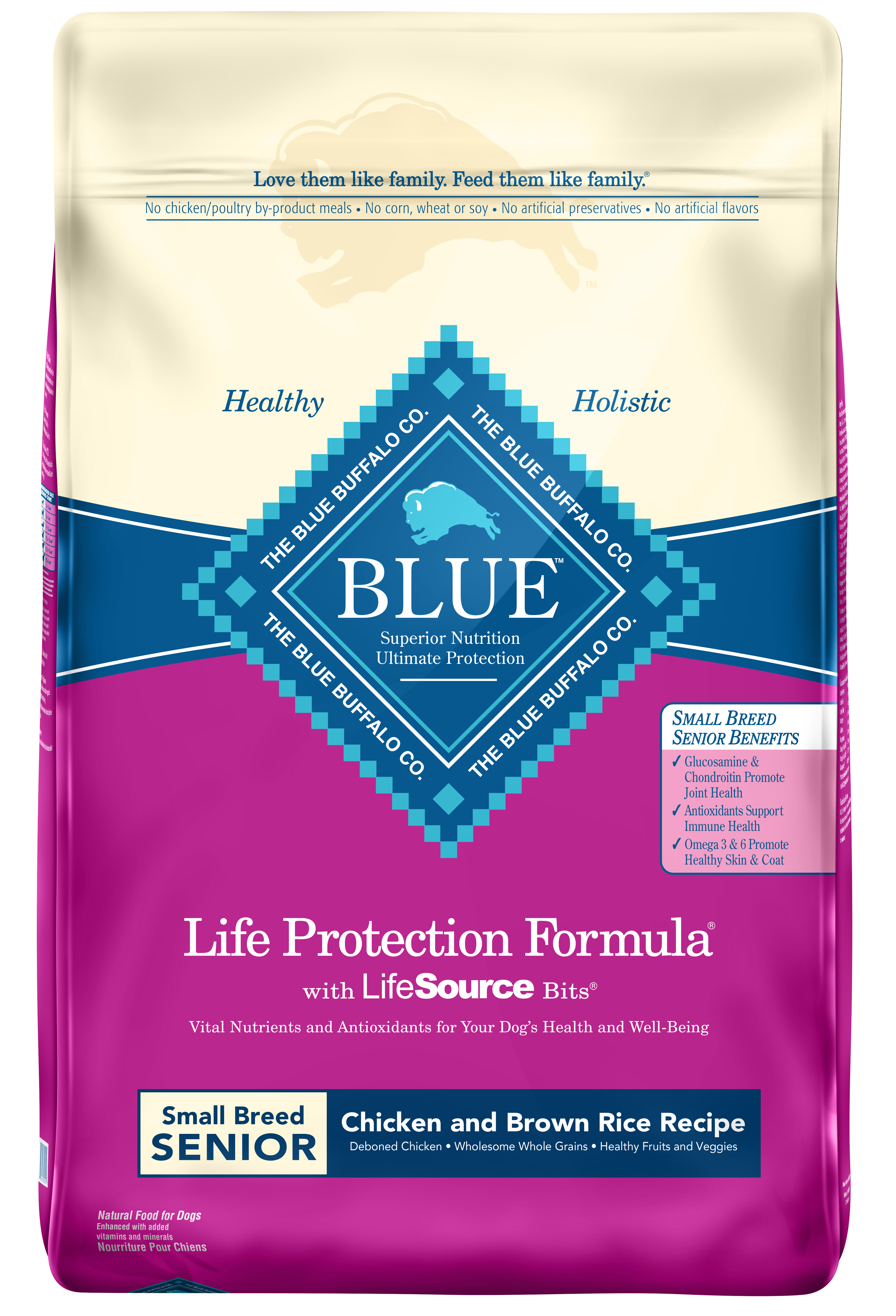 Blue Buffalo Life Protection Formula Chicken and Brown Rice Recipe For Small