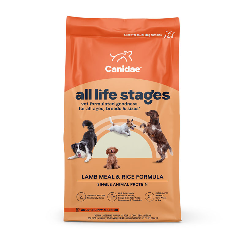 Canidae All Life Stages Lamb & Rice Formula for Dogs, 30 lb