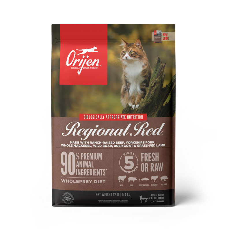 Orijen Regional Red for Cats, 12 lb