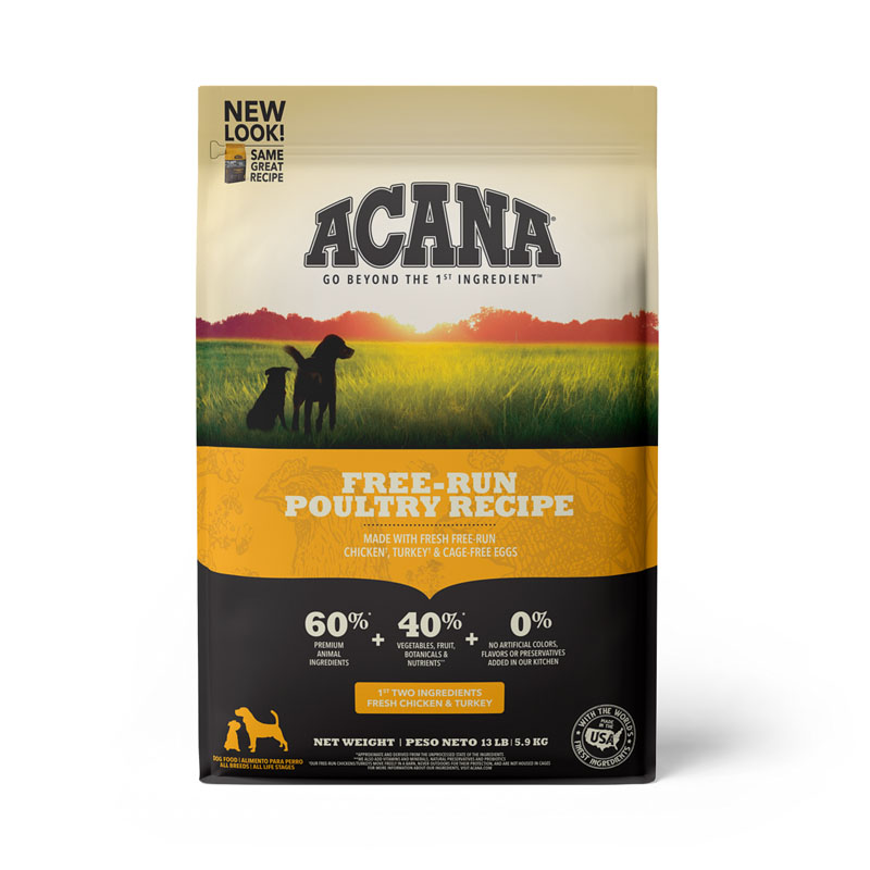 Acana Free-Run Poultry Recipe for Dogs, 13 lb
