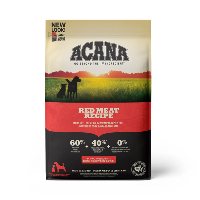 Acana Red Meat Recipe for Dogs, 13 lb