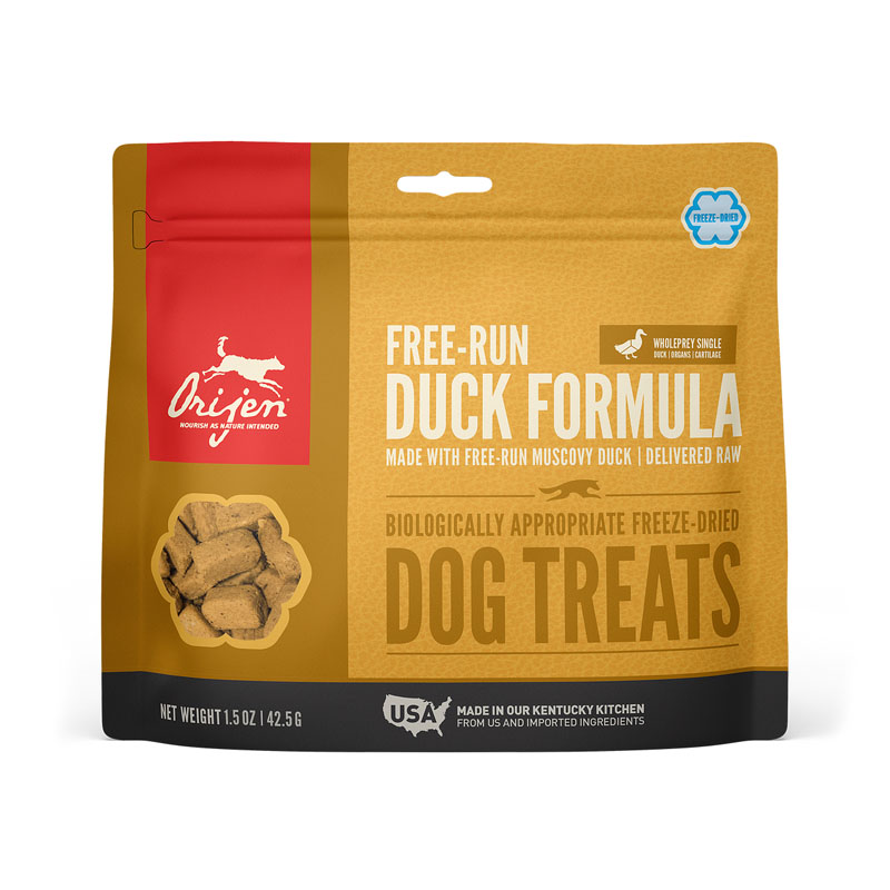 Orijen Duck Freeze-Dried Dog Treats, 1.5 oz
