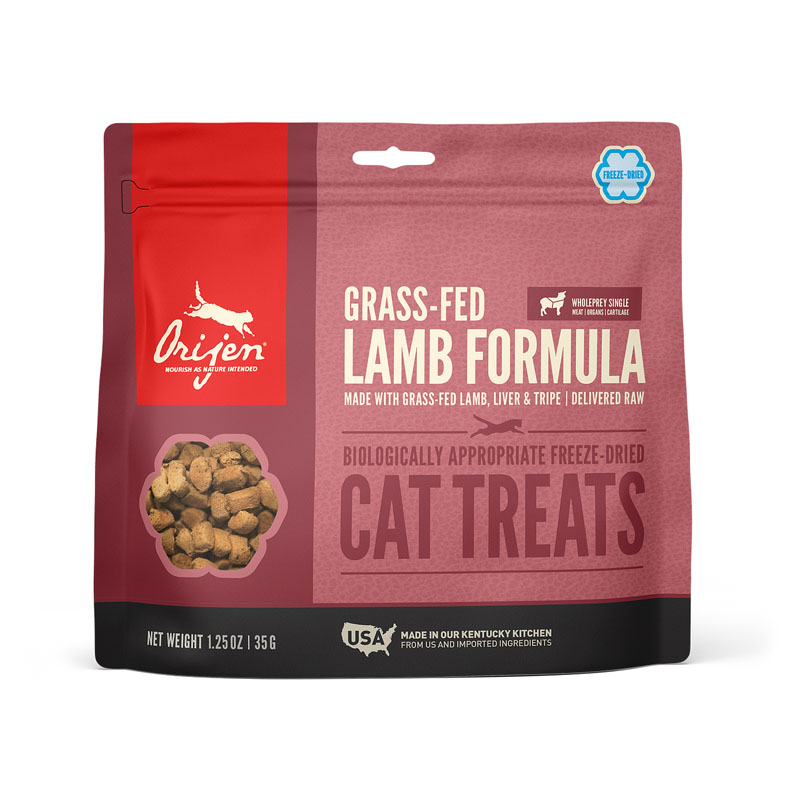 Orijen Grass-Fed Lamb Freeze-Dried Cat Treats, 1.25 oz