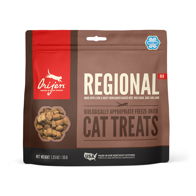 Orijen Regional Red Freeze-Dried Cat Treats, 1.25 oz