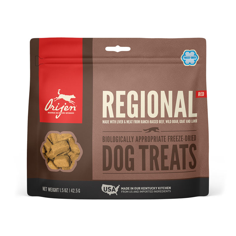 Orijen Regional Red Freeze-Dried Dog Treats, 1.5 oz