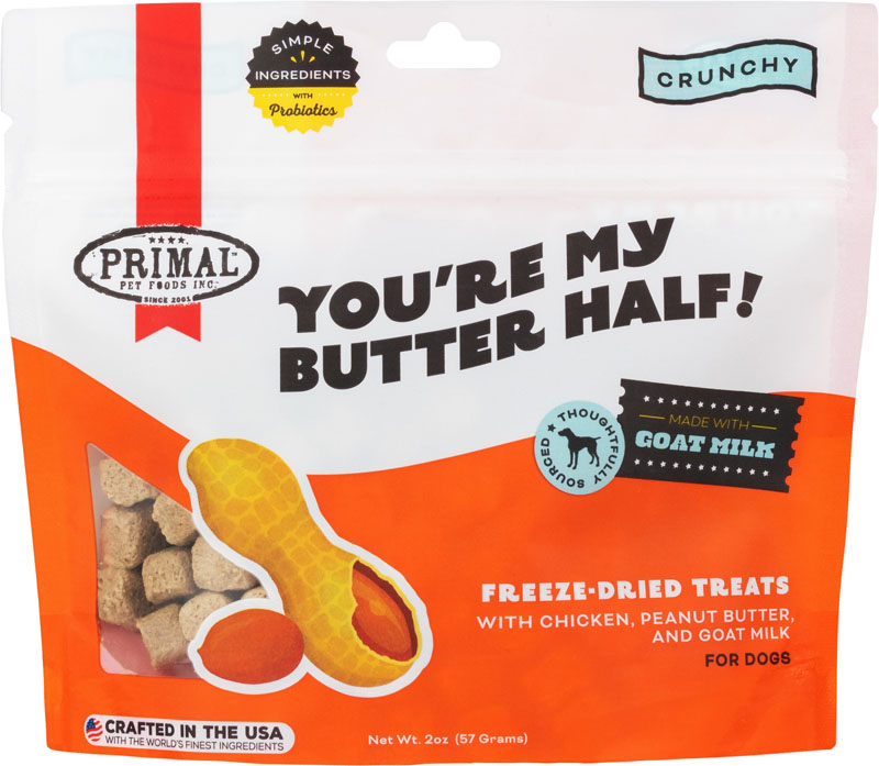 Primal You're My Butter Half Crunchy Freeze-Dried Treats, 2 oz